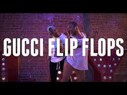 bhad bhabie gucci flip flops official