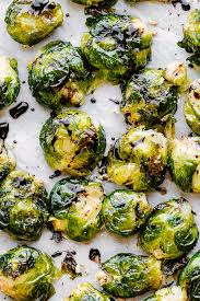 crispy smashed brussel sprouts recipe