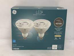 Ge Led Motion Sensor Light Bulbs Warm
