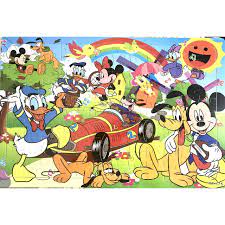 Tranh Ghép 120 Mảnh - Chuột Mickey Và Những Người Bạn