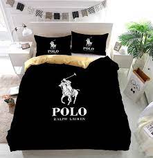Ralph Lauren Polo Logo Bedding Set