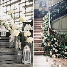 wedding staircase decoration