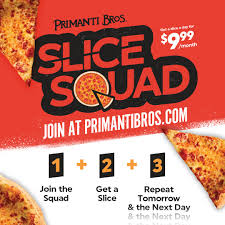 primanti bros launches pizza slice