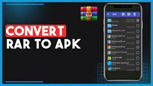 to convert rar file to apk in android