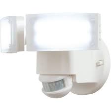 White Led Motion Outdoor Security Light