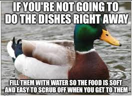 Easy way to do dishes.... - Imgflip via Relatably.com