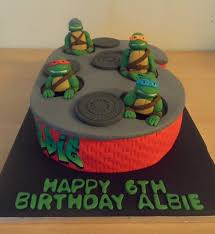 teenage mutant ninja turtles cake