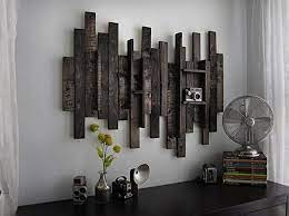 rustic wall decor ideas from pallet