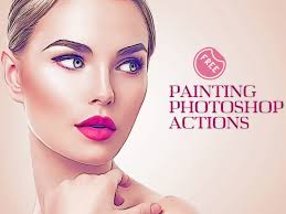 Free Oil Painting Photoshop Actions By Farhan Ahmad Dribbble