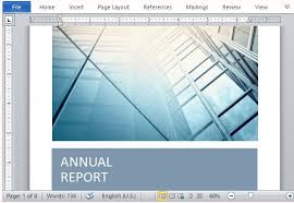 Free Microsoft Word Report Template 13 Reinadela Selva
