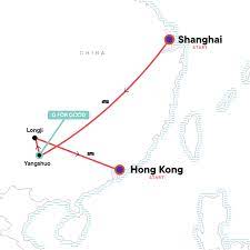 So far, there are about 13 pairs of flights flying from shanghai to hong kong and vice versa on a daily basis, and the number may be increased in high season. China Classic Von Shanghai Nach Hongkong In China Asien G Adventures