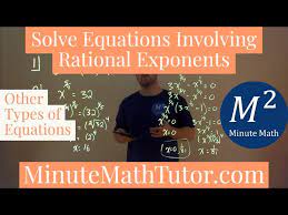 Solve Equations Involving Rational