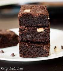 cocoa brownies pretty simple sweet
