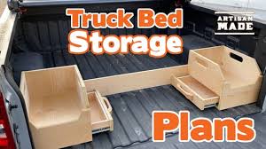 Truck Bed Storage System Plans/ Pickup Truck Cargo Holder Etsy