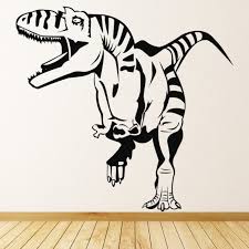 t rex dinosaur wall sticker
