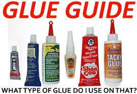 Glue Guide Chart Diy Glue Best Glue