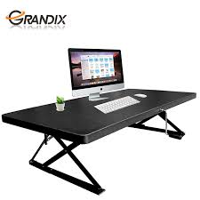 Shop for standing desks and risers at staples.ca. Adjustable Height Standing Desk Manual Computer Desk Sit To Stand Up Computer Workstation Cranked Standing Desk Buy Adjustable Height Computer Desk Stand Up Computer Desk Sit Stand Workstation Product On Alibaba Com