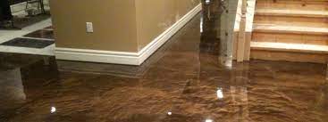 metallic and reflective epoxy floors