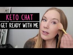 grwm talking keto for weight loss and