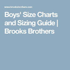 Brooks Brothers Size Chart Gallery Of Chart 2019