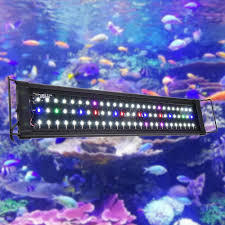 Aquabasik Full Spectrum Led Aquarium Fish Tank Lighting 24 35in 78 Yescomusa