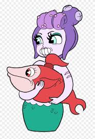 Cala Maria Is One Of The Bosses On Inkwell Isle Three - Cala Maria And Her  Fish - Free Transparent PNG Clipart Images Download