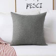 Decorative throw pillow covers are your best friends when you want to accent your home. Amazon Com Home Brilliant Linen Large Throw Pillow Cover Euro Sham Cushion Cover For Bench Bed S Throw Pillow Sham Decorative Pillow Cases Large Throw Pillows