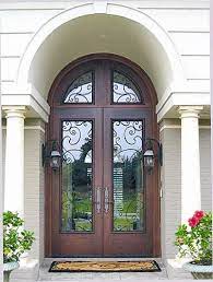 French Exterior Wood Entry Door