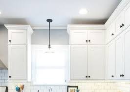 Hide the whole soffit by putting it just over the cabinets to give your kitchen a much better fashionable and glamorous look. Update The Space Above Kitchen Cabinets My Perpetual Project