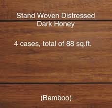 dark honey bamboo flooring