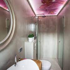 False ceilings are often known as drop ceilings or suspended ceilings as they are literally dropped or hung from the main ceiling. False Ceiling Bathroom Ideas Photos Houzz