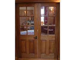 Half Glazed Internal Oak Door