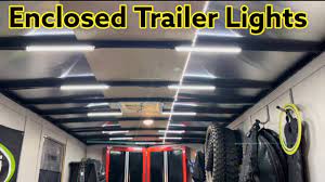 wiring lights in a cargo trailer how