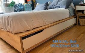 Ikea Mandal Bed 160x202 Furniture