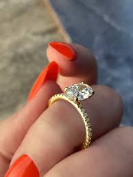 Sometimes, a ring is challenging to put on and take off, but once in place, it spins around and feels too loose. Thin Is In The Skinny On The Thin Band Engagement Ring Frank Darling