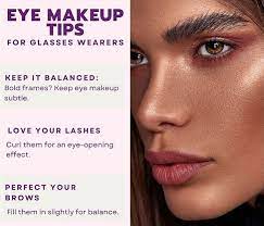 eye makeup tips for gles wearers