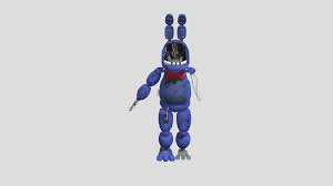 Withered-bonnie-fnaf-2-old - Download Free 3D model by Dr. Eggman  (@jnkea153) [74791a2]