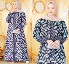 Model gamis batik modern kombinasi. Snoebel Bc Longcardy Maxi Gamis Batik Wanita Kombinasi Terbaru Agustus 2021 Harga Murah Kualitas Terjamin Blibli