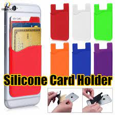 Credit card slot transparent tpu phone case for iphone x 7 8 6 s 6 plus 7 plus. Rubber Credit Card Holder For Phone 253bfe