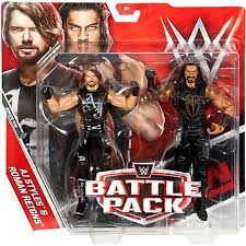 #smackdown will kick off tonight with @edgeratedr! Wwe Wrestling Series 45 Aj Styles Roman Reigns Action Figure 2 Pack Walmart Com Walmart Com