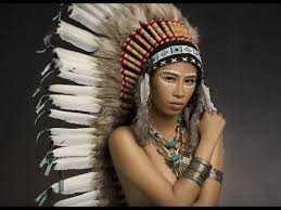 native american indian makeup in 40