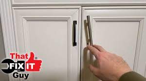 fixing a bad cabinet handle