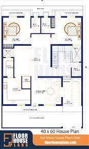 40 X 60 House Plan East Facing With Garden