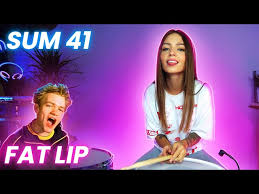 sum 41 fat lip drum cover you