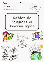 Pages de garde des cahiers | Cahiers de sciences, Pages de garde cahiers,  Page de garde