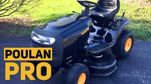 Craftsman 42 cut riding lawn mower muffler 137348 & fits poulan husqvarna oem. Poulan Pro 960420183 Briggs And Stratton 15 5 Hp Pedal Control Automatic Drive 42 Riding Mower Youtube