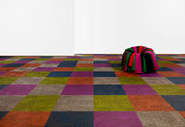 bright colored carpet by bolon