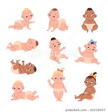 cute baby cartoon newborn boys and