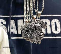 pendant necklace sons of anarchy angels