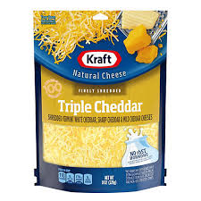 kraft mild cheddar shredded cheese